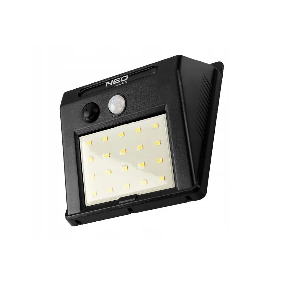 (A) LAMPA SOLARNA ŚCIENNA SMD LED 250LM 