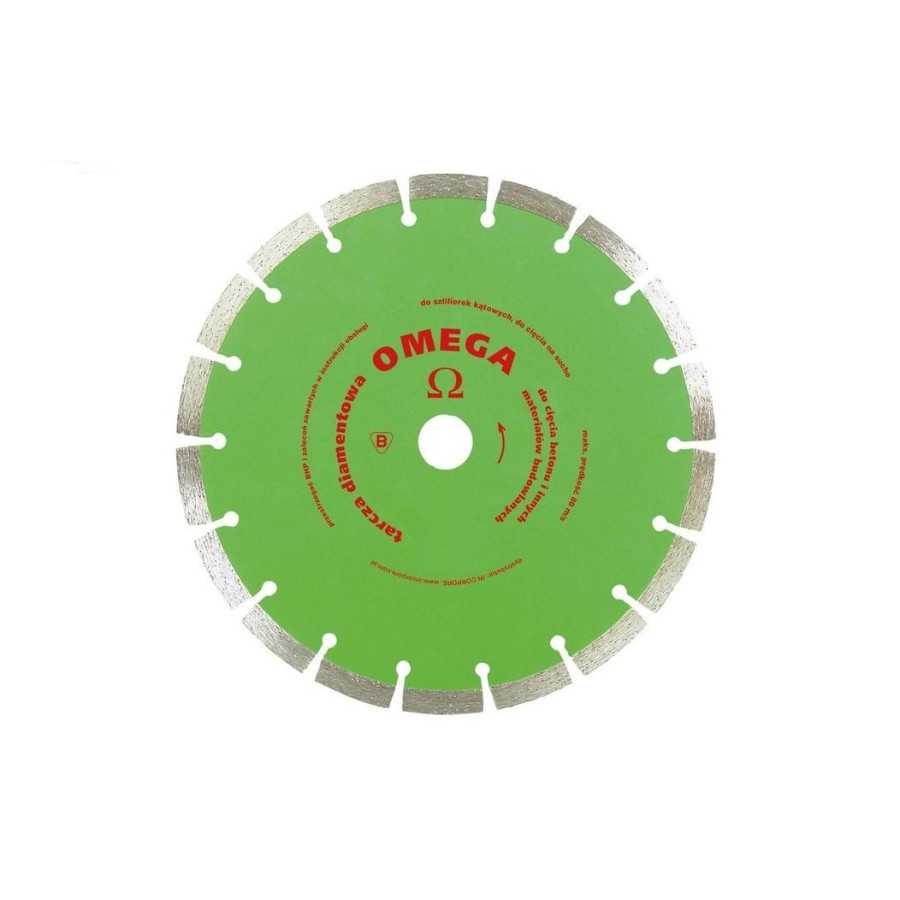 TARCZA DIAMENTOWA SEGMENTOWA OMEGA 300MM 