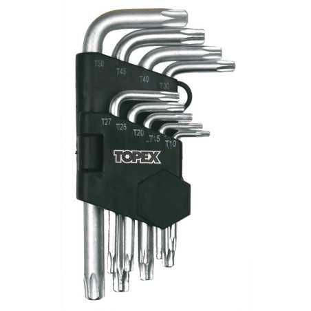 KLUCZE TORX 9 SZTUK T10-T50MM 