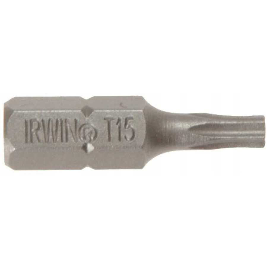 GROT, BIT, KOŃCÓWKA TYPU TORX 1/4' 25MM 10 SZT. T15 - 10504352.