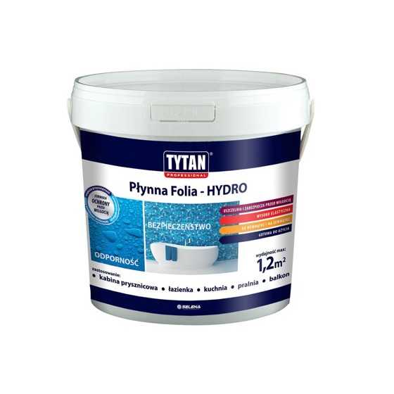 PŁYNNA FOLIA HYDRO TYTAN 1,2KG SZARY 