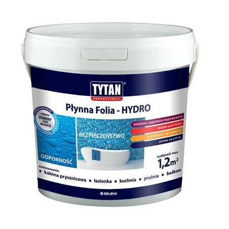 PŁYNNA FOLIA HYDRO TYTAN 1,2KG SZARY 