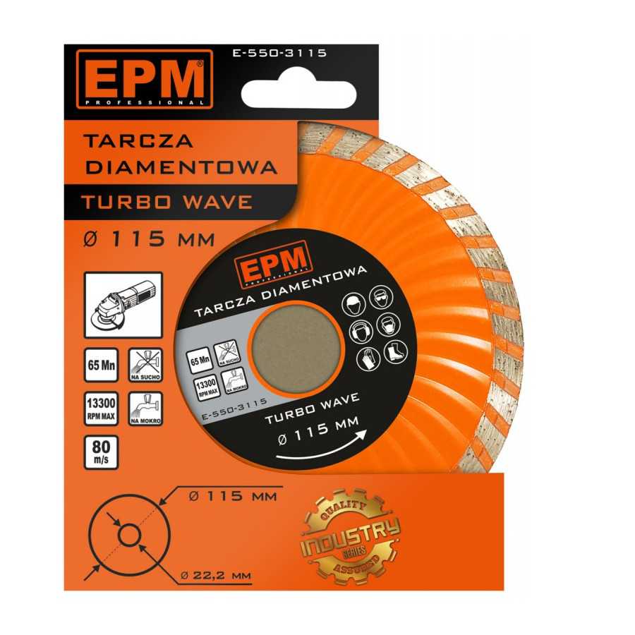 TARCZA DIAMENTOWA TURBO WAVE 125MM 