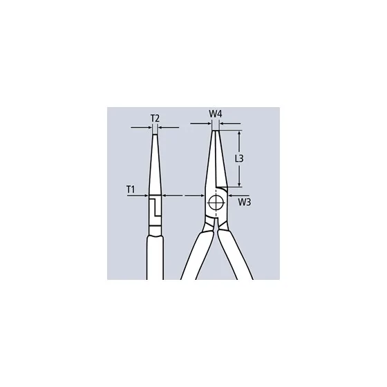 SZCZYPCE PŁASKIE MONTAŻOWE Z PROFILEM POPRZECZNYM 280MM - 28 71 280.