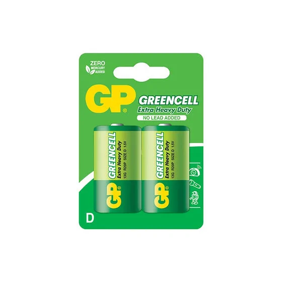 BATERIA GREENCELL 1.5V R20 2 SZTUKI 