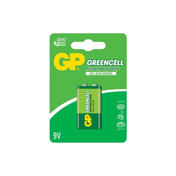 BATERIA GREENCELL 9.0V 1604G 