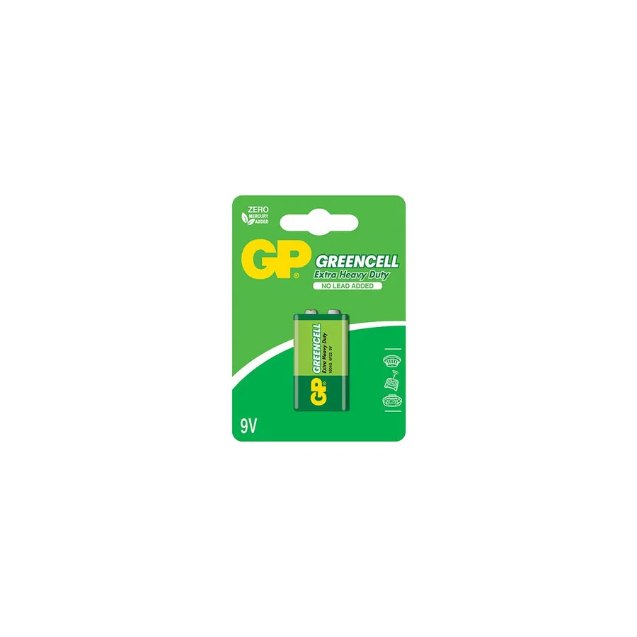 BATERIA GREENCELL 9.0V 1604G 