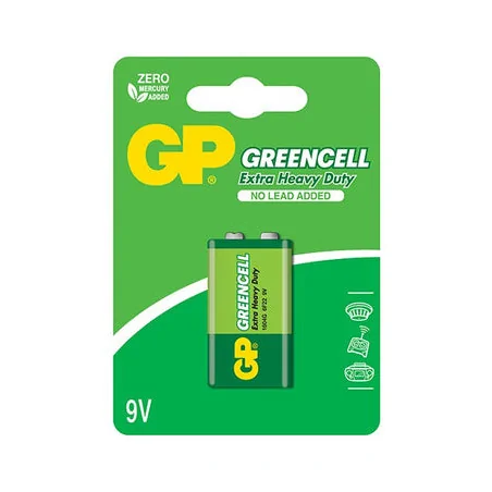 BATERIA GREENCELL 9.0V 1604G 