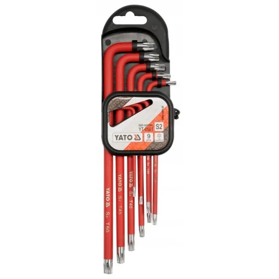 ZESTAW KLUCZY TORX 9 SZTUK 