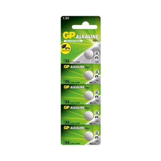 BATERIA ALK.ZEGARKOWA 1.5V 186, LR43, V12GA, D186A 