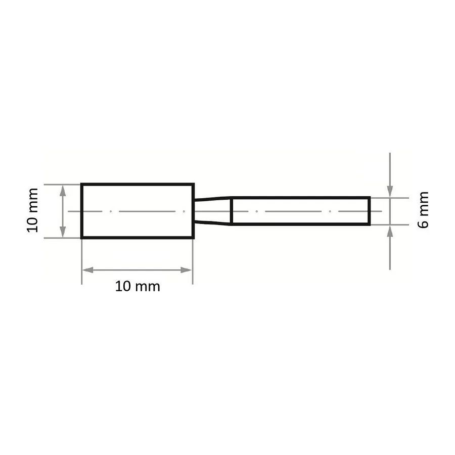 ŚCIERNICA TRZPIENIOWA EKW 60 L V1 10*10*6 