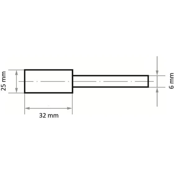 ŚCIERNICA TRZPIENIOWA MK 36 N V10 25*32*6 