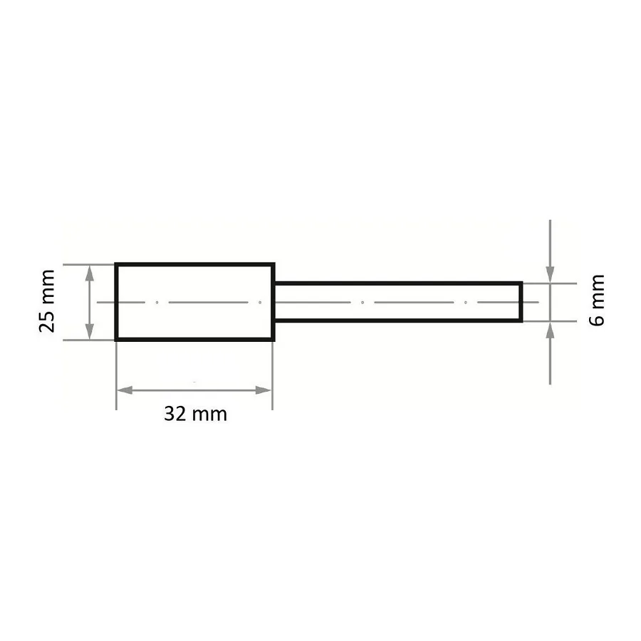 ŚCIERNICA TRZPIENIOWA MK 36 N V10 25*32*6 