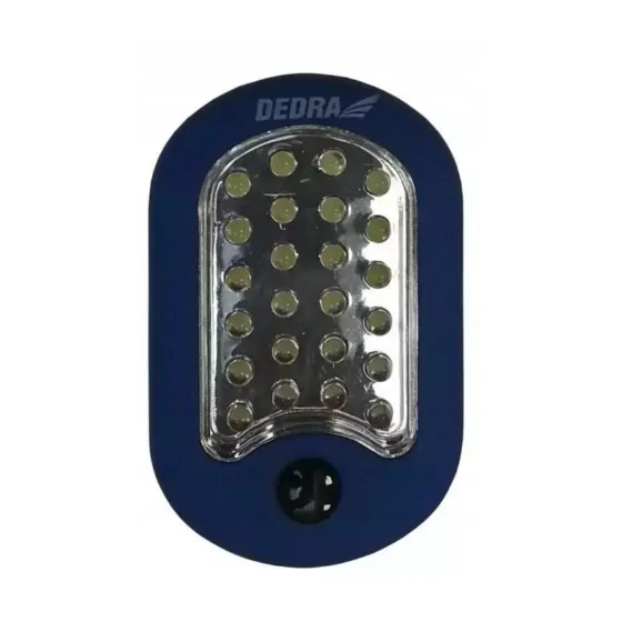 LATARKA LED 24 + 3 OWALNA Z BATERIAMI - L1001.