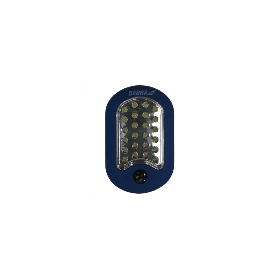 LATARKA LED 24 + 3 OWALNA Z BATERIAMI - L1001.