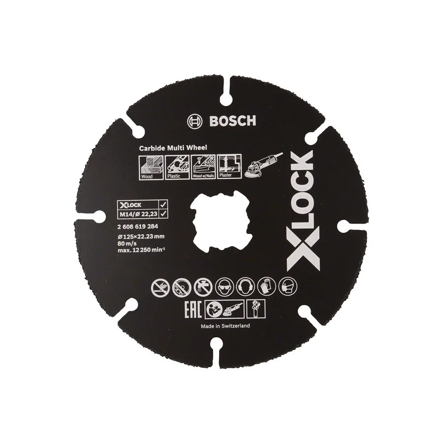 TARCZA TNĄCA X-LOCK CARBIDE MULTI WHEEL 125*1*22.23 10 SZT. 