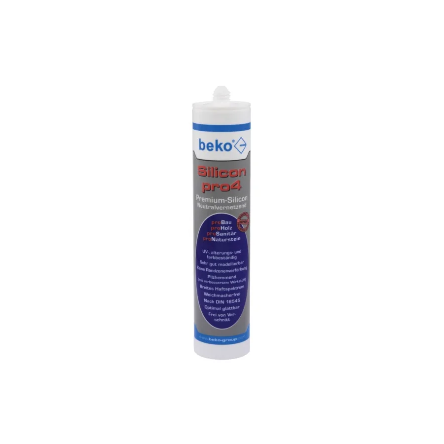 SILICON UNIVERSALNY 310ML SREBRNY ALUMINIUM PRO4 