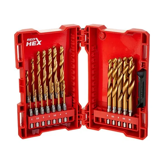 WIERTŁO DO METALU HSS TI.19PC SET-19 PC 