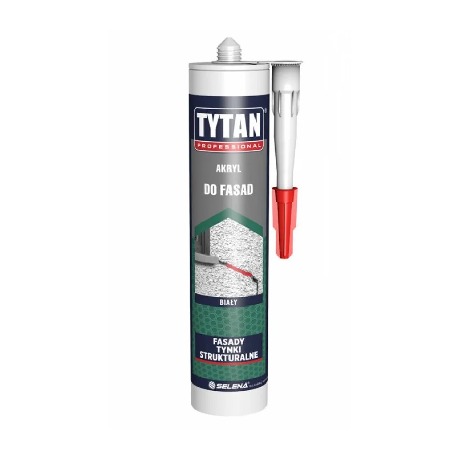 AKRYL TYTAN DO FASAD 280ML BIAŁY 