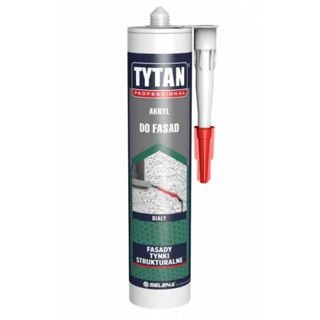 AKRYL TYTAN DO FASAD 280ML BIAŁY 