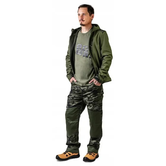 SPODNIE ROBOCZE CAMO XXL - 81-221-XXL.