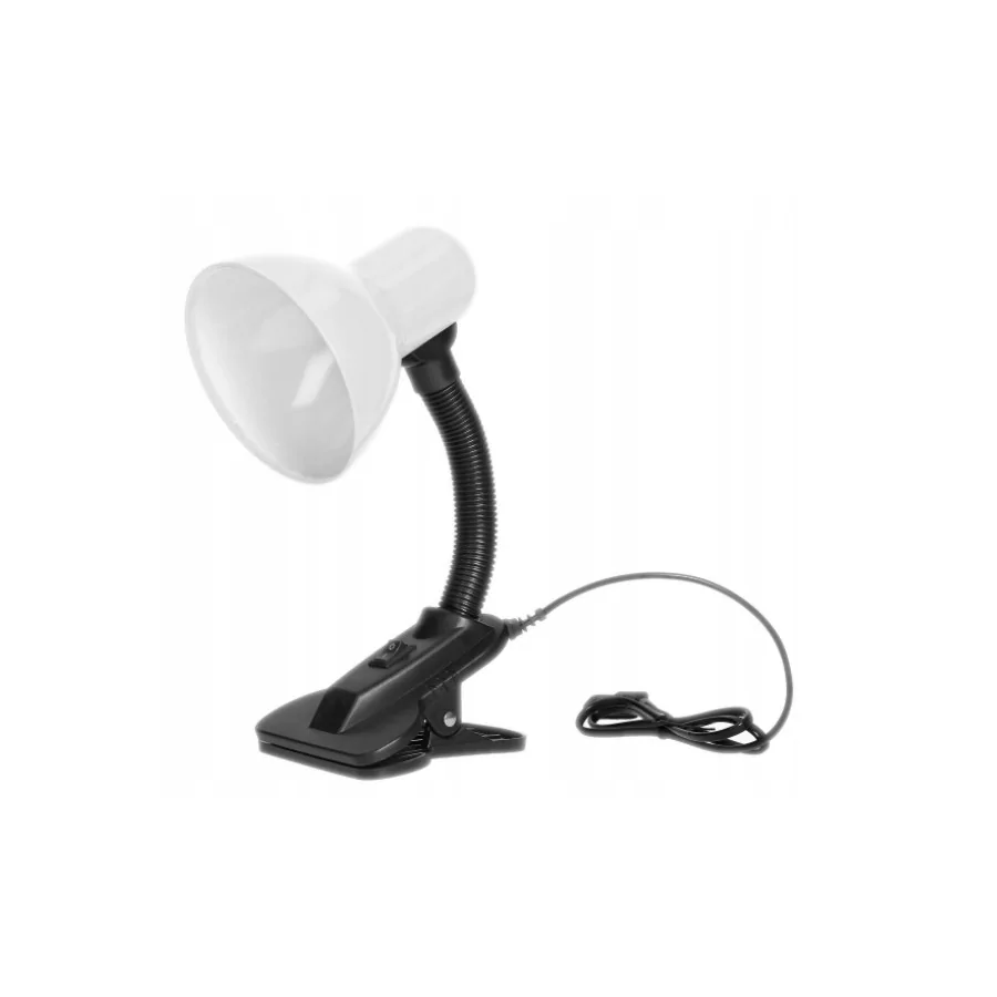 LAMPA BIURKOWA LATSA Z KLIPSEM, 40W, E27 - DL-3/W.