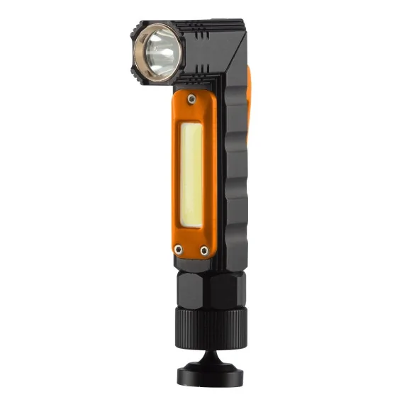 LATARKA AKUMULATORAWA USB 300 LM 2 W 1 CREE XPE + COB LED - 99-034.