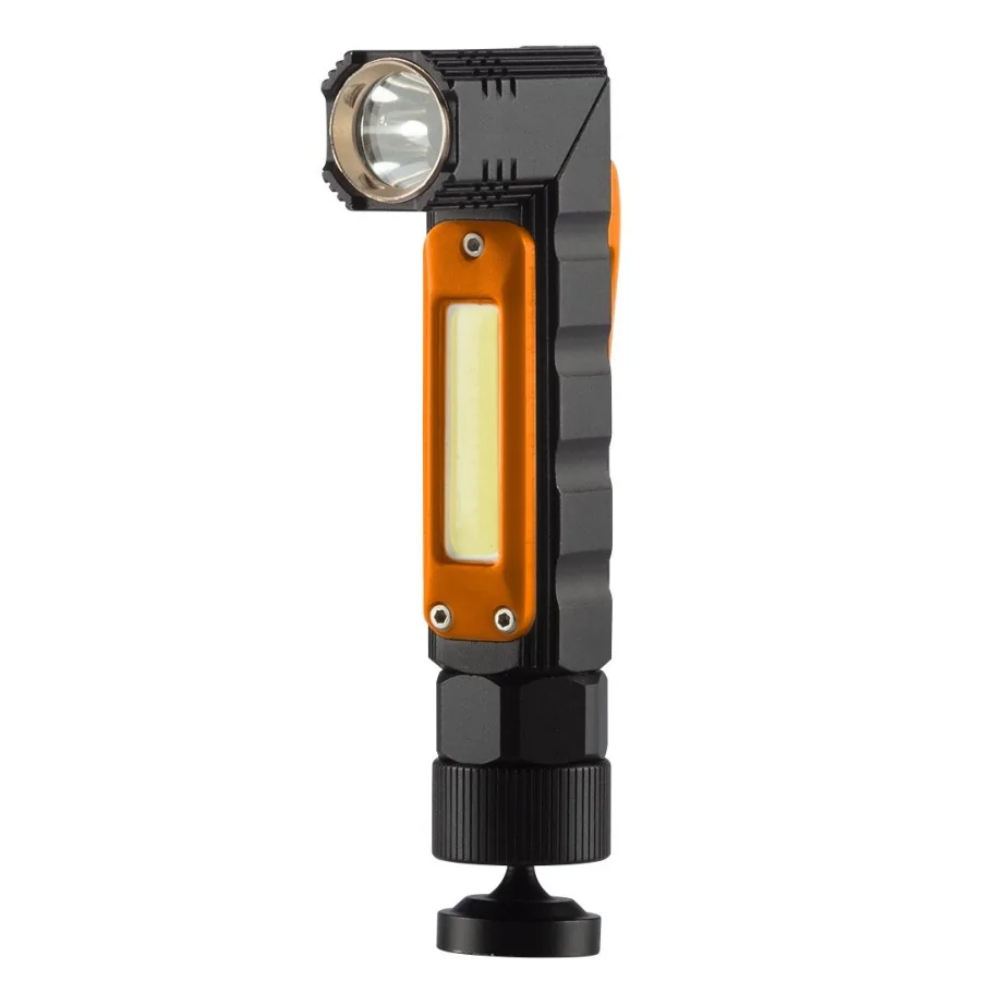 LATARKA AKUMULATORAWA USB 300 LM 2 W 1 CREE XPE + COB LED - 99-034.