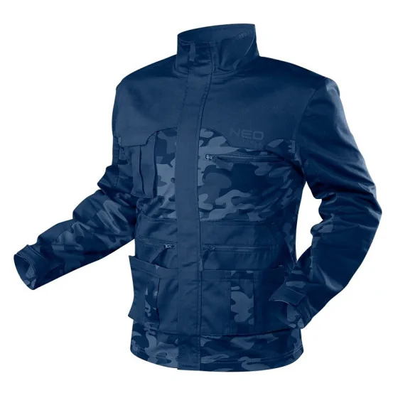 BLUZA ROBOCZA CAMO NAVY, ROZMIAR M - 81-213-M.