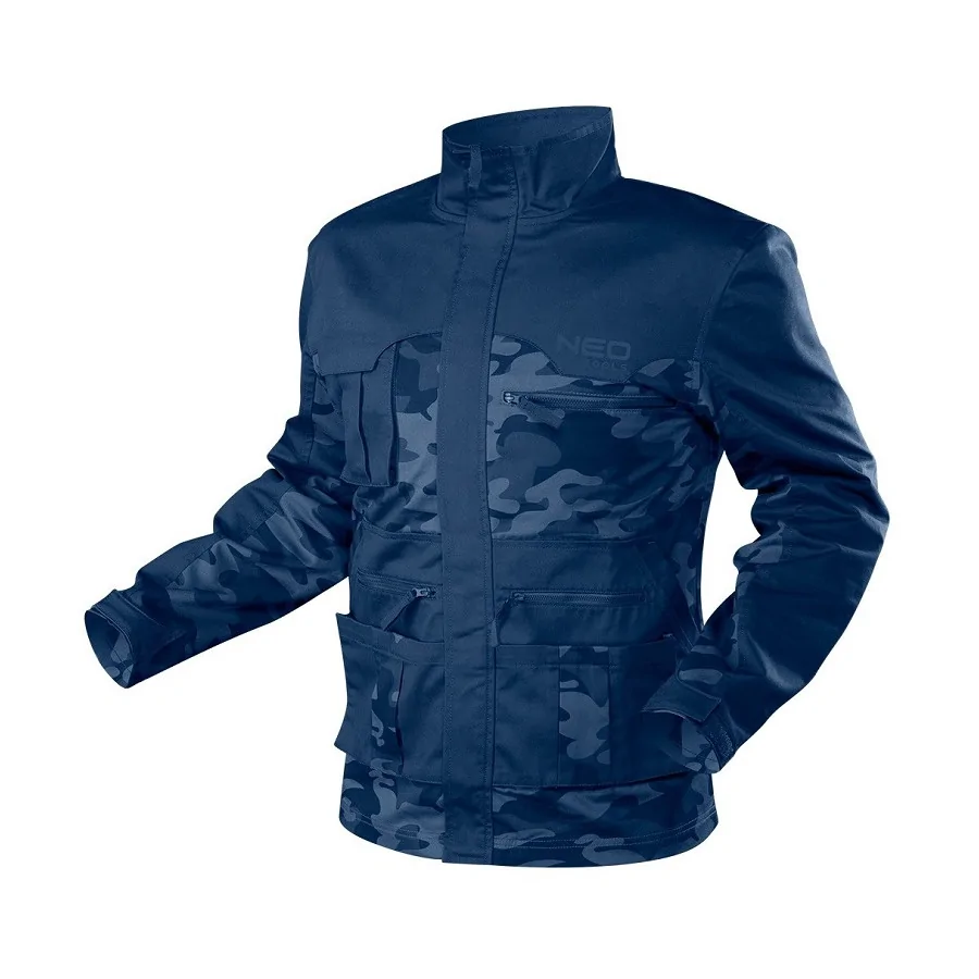 BLUZA ROBOCZA CAMO NAVY, ROZMIAR M - 81-213-M.