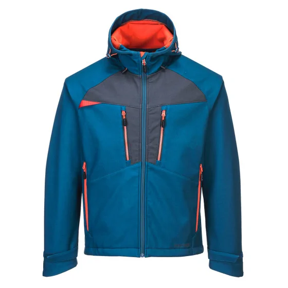 KURTKA SOFTSHELL DX474 NIEBIESKI ROZMIAR L 