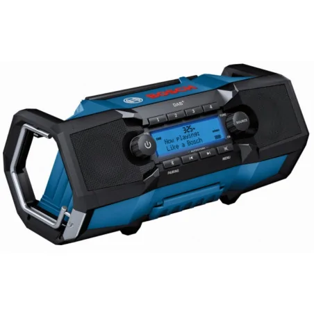 RADIO AKUMULATOROWE GPB 18V-2 SC DAB+/FM BLUETOOTH 0*AH - 06014A3100.