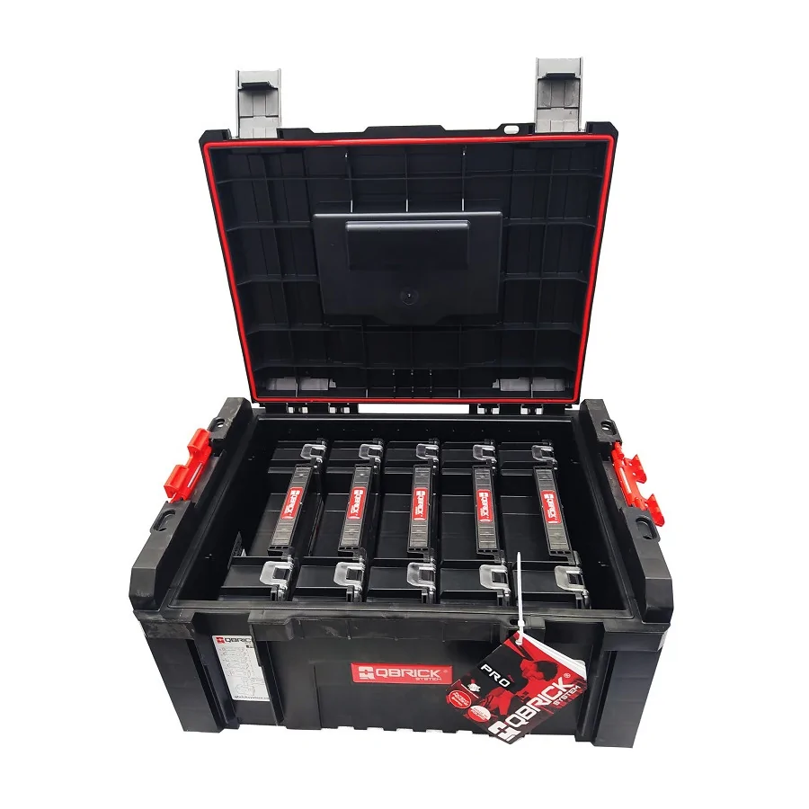 ZESTAW QBRICK PRO TOOLBOX + 5*ORGANIZER MULTI - Z255987PG013.