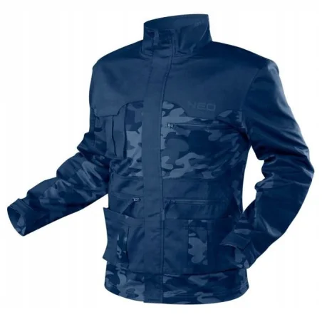 BLUZA ROBOCZA CAMO NAVY, ROZMIAR S - 81-213-S.