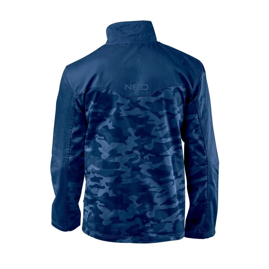 BLUZA ROBOCZA CAMO NAVY, ROZMIAR S - 81-213-S.