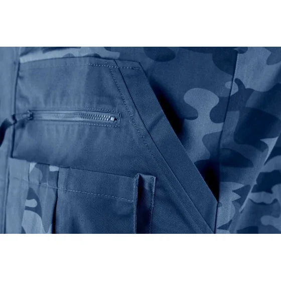 BLUZA ROBOCZA CAMO NAVY, ROZMIAR S - 81-213-S.