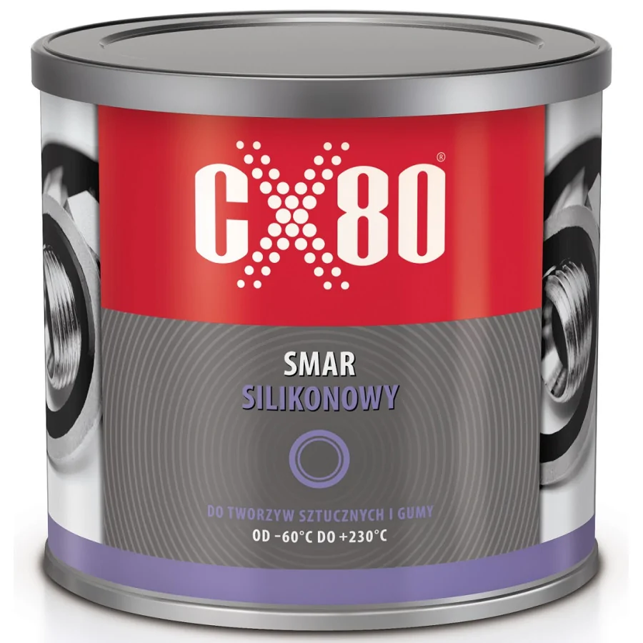 SMAR SILIKONOWY DO TWORZYW SZTUCZNYCH I GUM NSF H1 500G - 020.