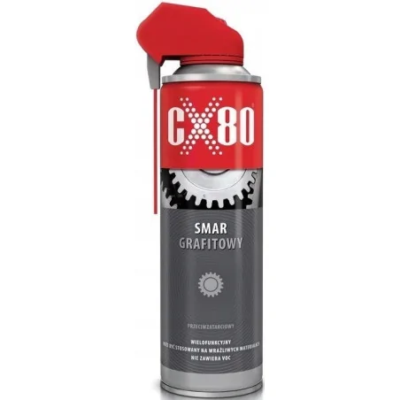 SMAR GRAFITOWY PRZECIWZATARCIOWY DUO SPRAY 500G - 315.