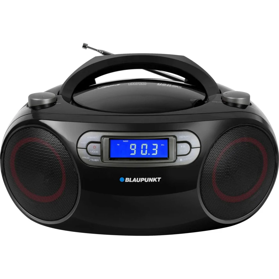 BOOMBOX FM/CD/MP3/USB/AUX BB18BK - BB18BK.