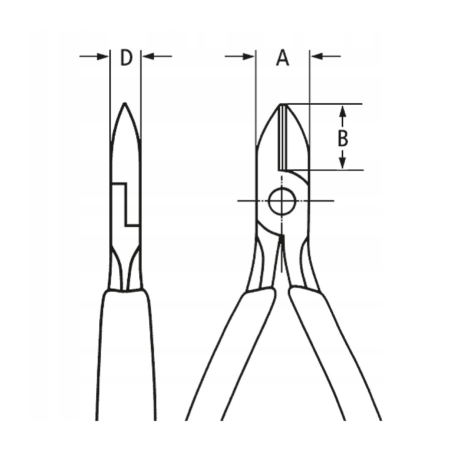 SZCZYPCE TNĄCE BOCZNE 125MM 