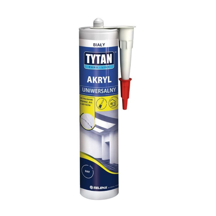 AKRYL EURO-LINE 280ML BIAŁY 