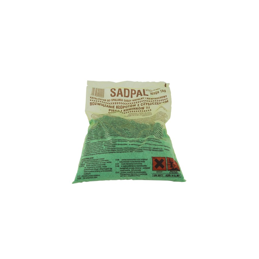 KATALIZATOR DO SPALANIA SADZY SADPAL 1KG 