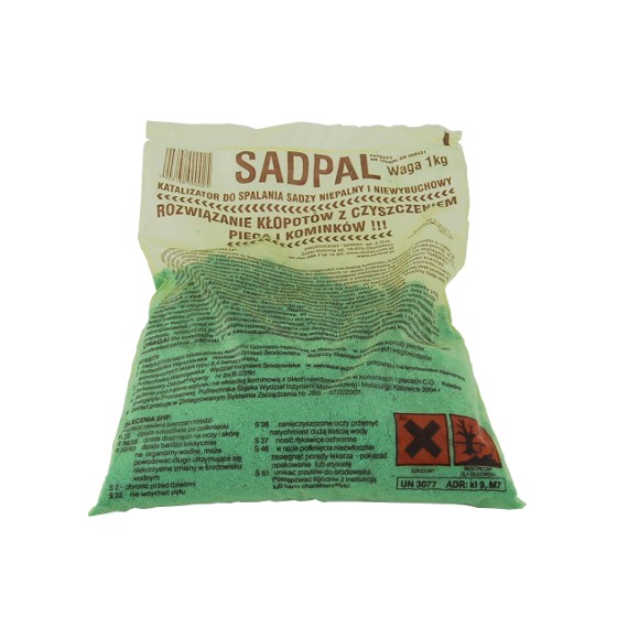 KATALIZATOR DO SPALANIA SADZY SADPAL 0.5KG 