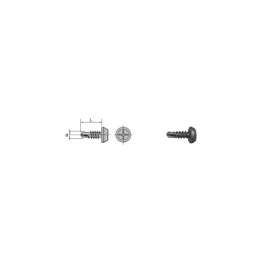 WKRĘT SAMOWIERTNY FOSFATYZOWANY 3.9*9.5MM 