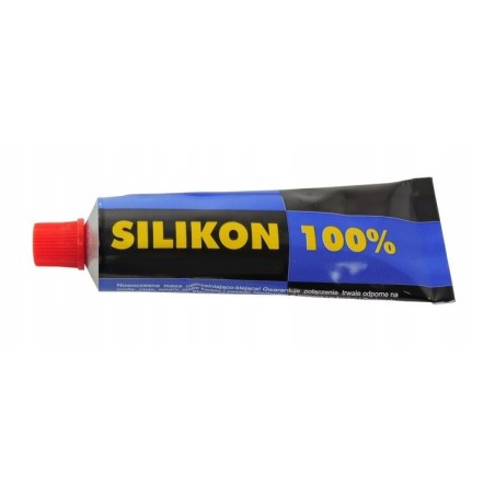 SILIKON 100% - 60G CZARNY 