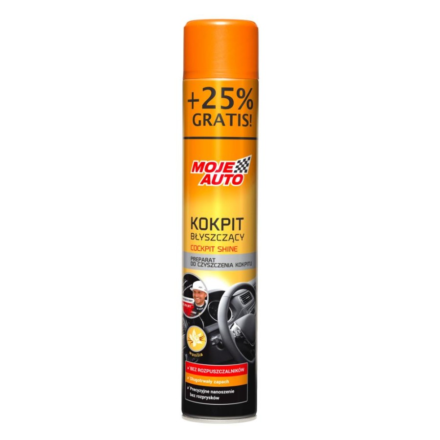 KOKPIT BŁYSZCZĄCY 600ML WANILIOWY 