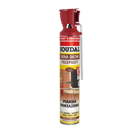 PIANKA MONTAŻOWA WĘŻYKOWA SOUDAL GENIUS GUN 770ML 