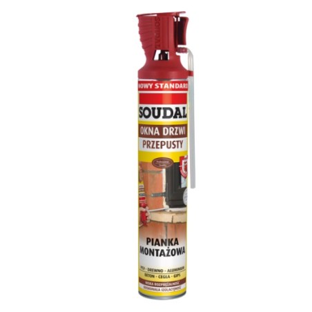 PIANKA MONTAŻOWA WĘŻYKOWA SOUDAL GENIUS GUN 770ML 