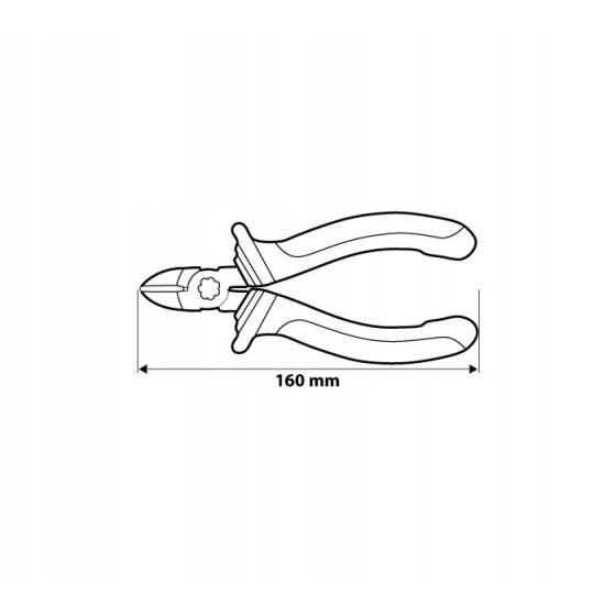 SZCZYPCE TNĄCE BOCZNE 160MM - 01-017.
