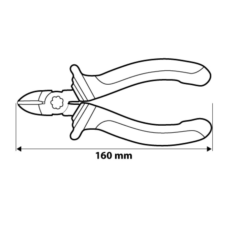 SZCZYPCE TNĄCE BOCZNE 160MM - 01-017.